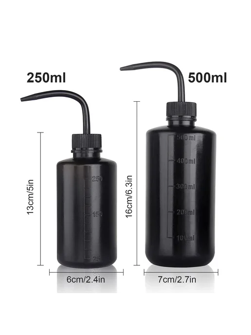 MAMBA TATTOO Бутылка-спрей для тату 250 500 мл WHITE 250ML, 500 мл, 250 мл, фото 7