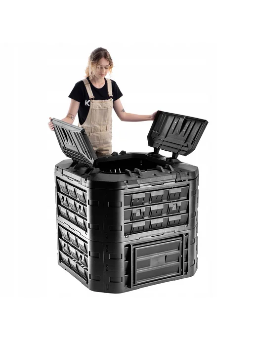 Prosperplast Компостер для сада Compogreen Vario 650 л, 650 л, фото 6