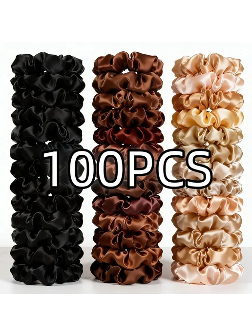 wendolce Резинки для волос PJ005-100PCS-G, вариант