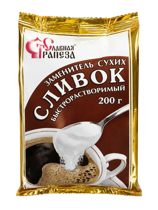 Славная Трапеза Заменитель сухих сливок 200г, 200 г, фото 4