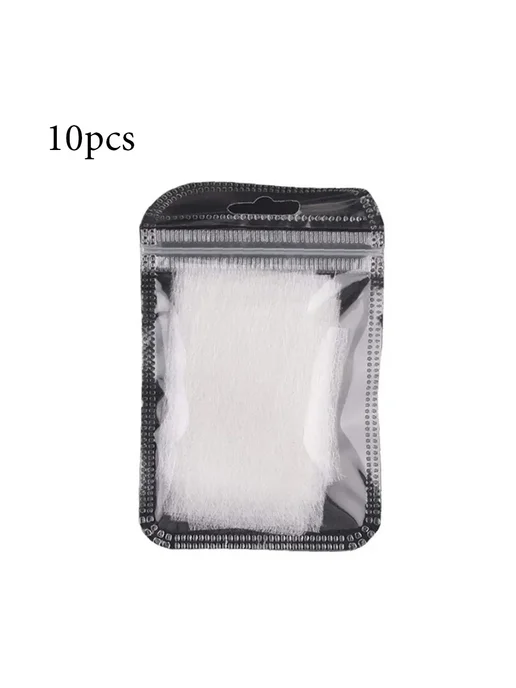 Нет бренда Формы для ногтей стекловолокно Silk Fiberglass, 10pcs, 10 шт