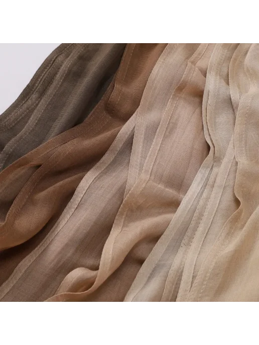 GOCHROFEI Женский хлопок Хиджаб Fringe Scarves 14, розовый, фото 3