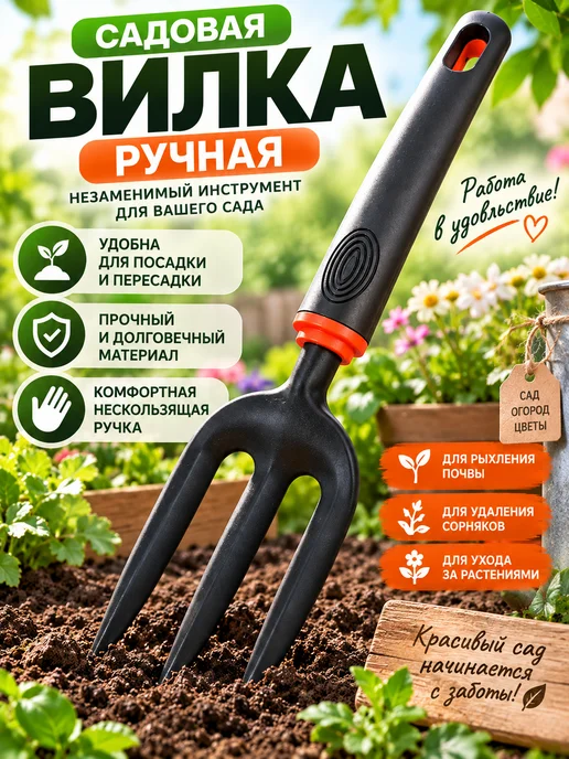 Ручной культиватор для грядок, Культиваторы ручные, вариант, фото 5