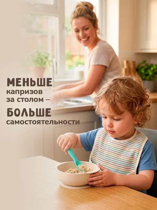 KUNDER Ложка для кормления и прикорма малышей набор 2 шт, 2 шт, фото 5