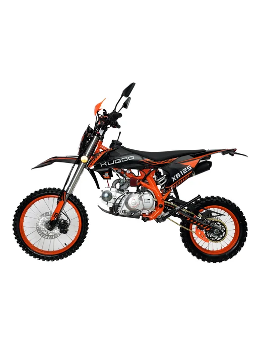 KUGOO Бензиновый мотоцикл XB-125 125 куб.см, черный, фото 6