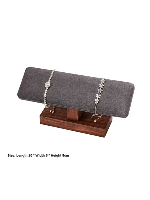 Нет бренда Деревянный подставка для украшений Черный, A gray, черный, фото 4