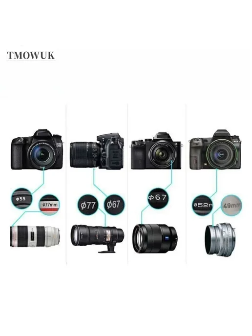 Нет бренда Защитная крышка для объектива Nikon 49 52 55 58 мм 3Pcs 4, 3 шт, фото 4