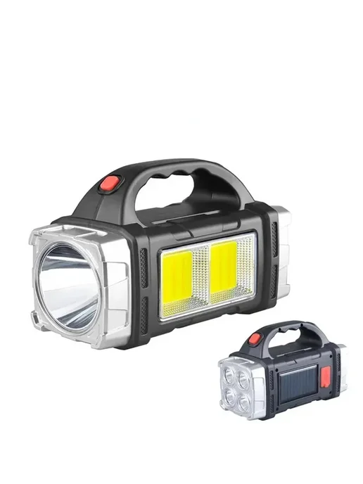 XIWANGFIRE Солнечный фонарь 15W, 2COB sliver, 15 Вт