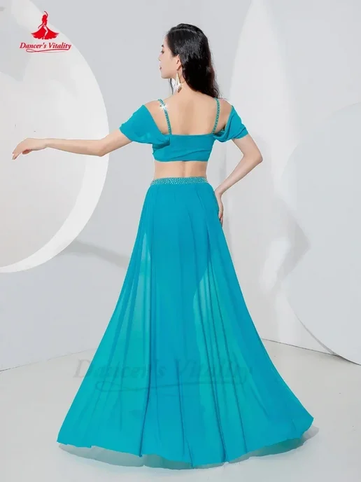 Костюм для танца живота Dancer's Vitality сетка, фиолетовый, фото 5