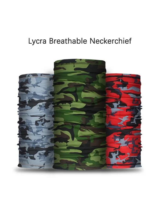HKXY GLOVES Мужская спортивная повязка Camouflage red, синий, фото 4