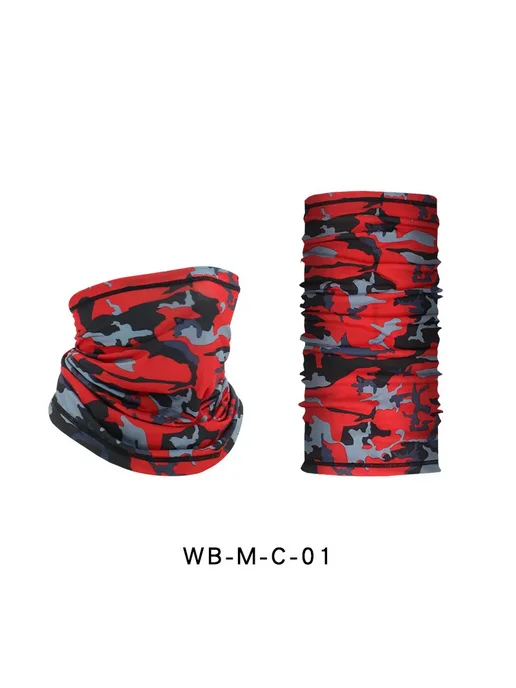 HKXY GLOVES Мужская спортивная повязка Camouflage red, красный