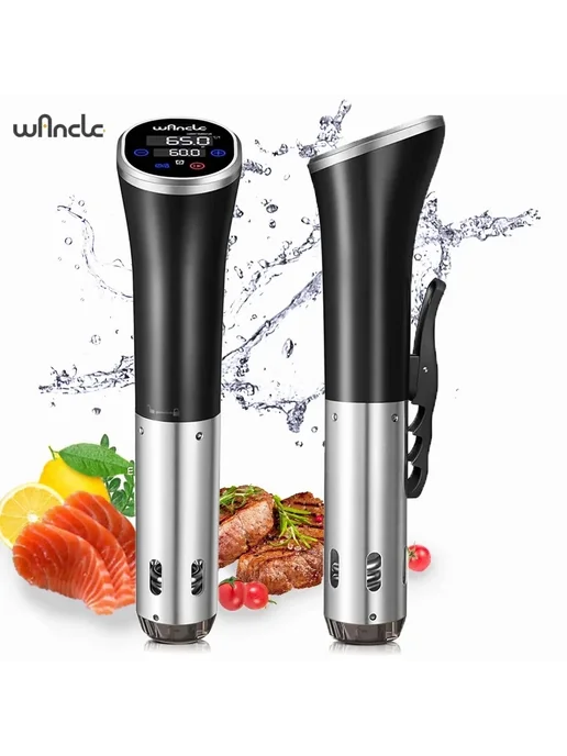 wancle 1100W Погружной Циркулятор Sous Vide EU, 1100 Вт, фото 2