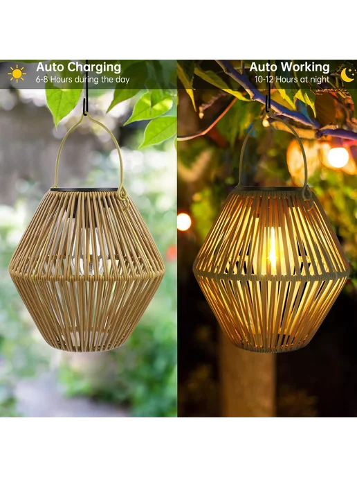 AMARYLLIS Солнечный подвесной фонарь Style1, вариант, фото 3