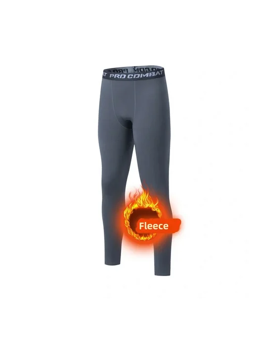 YOUONGWEAR Мужские Зимние Термокальсоны На Флисе, Теплые Компрессионные, вариант