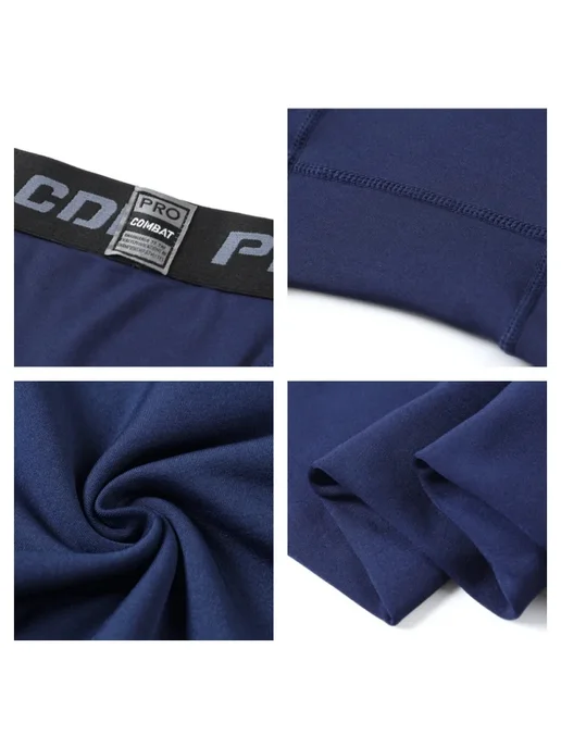 YOUONGWEAR Мужские Зимние Термокальсоны На Флисе, Теплые Компрессионные, вариант, фото 5