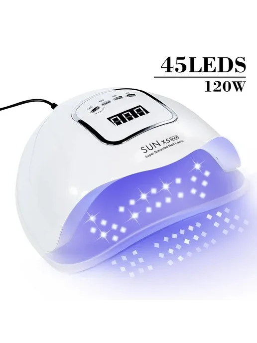 LIMEGIRL SUN X5 LED MAX сушилка для ногтей, EU вилка, вариант, фото 2