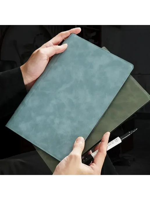 Многоразовый набор для заметок Whiteboard Notebook Set blue, синий, фото 3