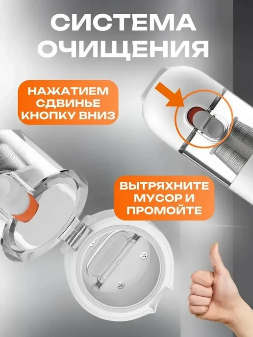 Xiaomi Ручной пылесос для автомобиля и мебели Mijia, вариант, фото 3