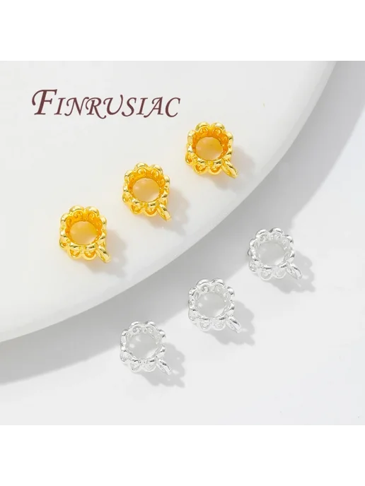 FINRUSIAC Ювелирные застежки позолоченные 5 pieces, 14K Real, желтый, фото 7