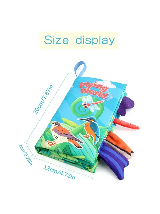 Diikamiiok Детская книжка-игрушка Sea World, 6 страниц, вариант, фото 3