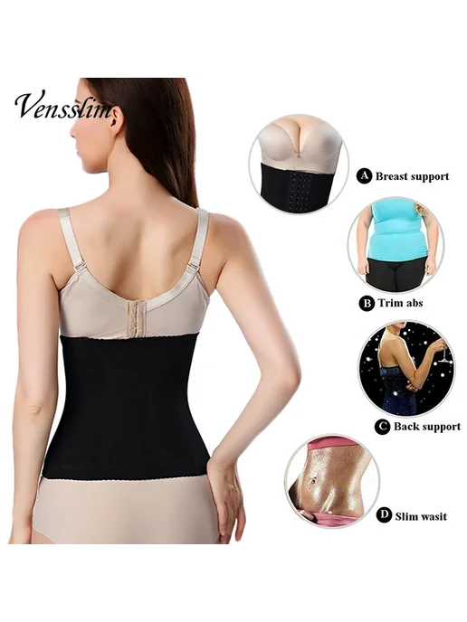 Vensslim Корсет-пояс для коррекции фигуры 6XL, черный, фото 6