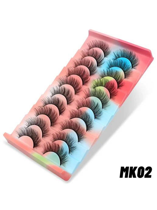 Groinneya 3D накладные ресницы 10 Pairs-MK02, вариант