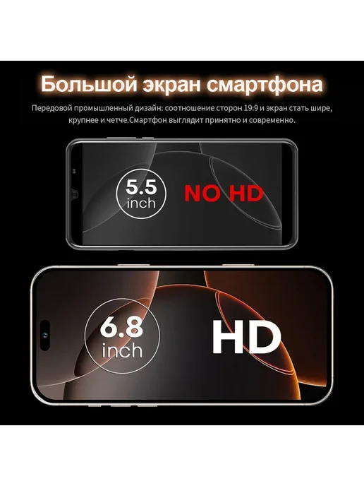 Смартфон Pro Max I Phome I16 Pro Max 12/512 ГБ, черный, фото 6