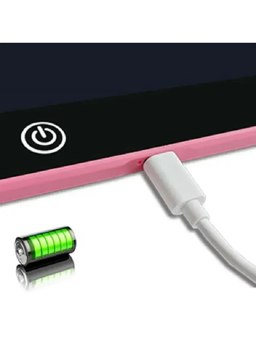 Нет бренда Одноцветный графический планшет для рисования USB Rechargea, Одноцветный графический Rechargea, фото 4
