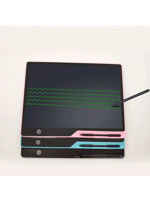 Нет бренда Одноцветный графический планшет для рисования USB Rechargea, синий, фото 6