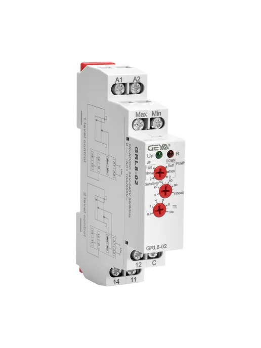 (P D B N) GRL8-02 жидкости контроля уровня 10A ACDC24V-240V, вариант