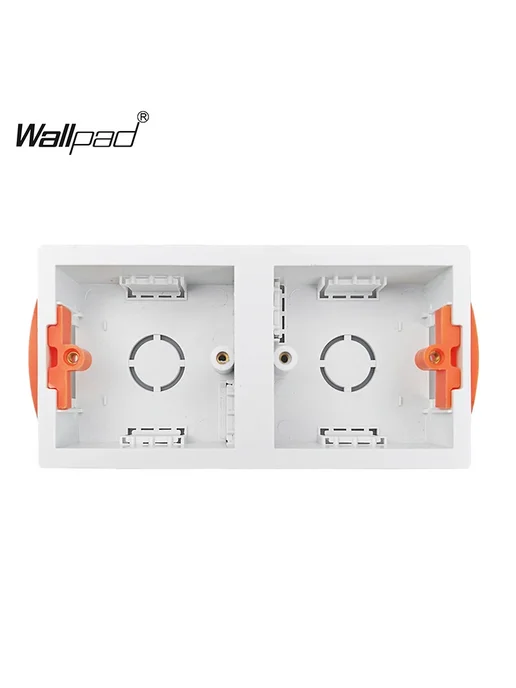 Wallpad Коробка для гипсокартона 1-2 группы 35мм 1 Gang Box, вариант, фото 4