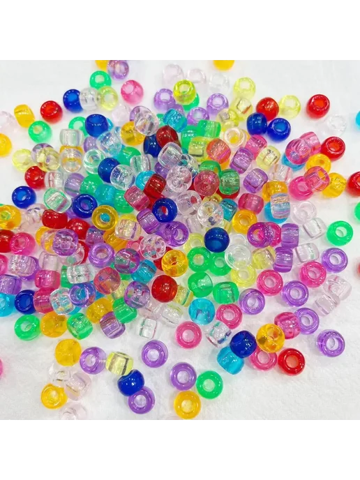 Нет бренда Радужные акриловые бусины с буквами для рукоделия 100pcs6, 100pcs3