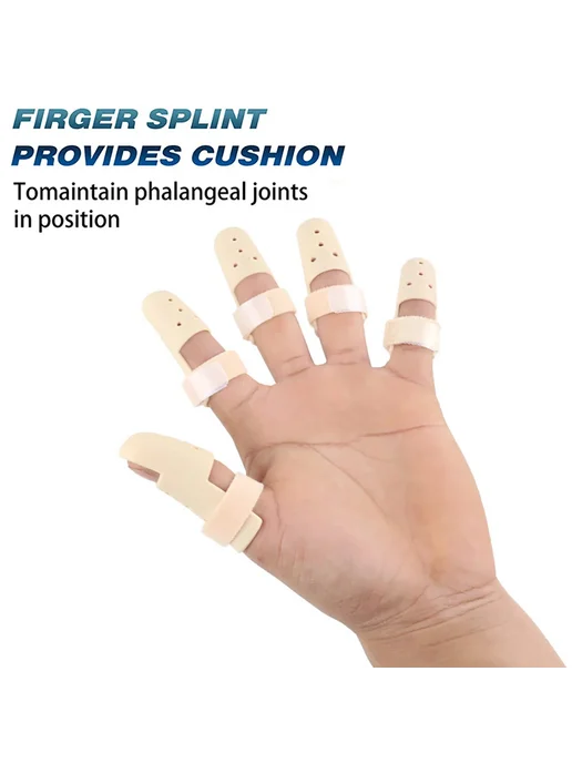 Pexmen Фиксаторы для пальцев 1 5 10 шт. 10Pcs for 10Fingers, 10 шт, 10 шт, фото 4