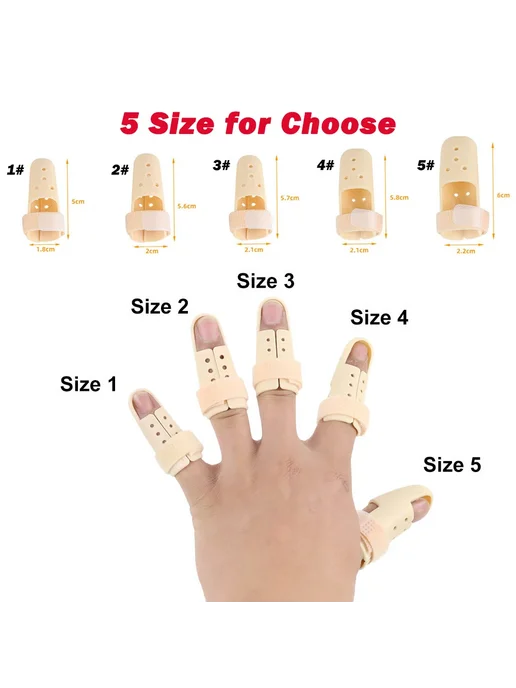 Pexmen Фиксаторы для пальцев 1 5 10 шт. 2Pcs-Middle Finger, 10 шт, фото 6
