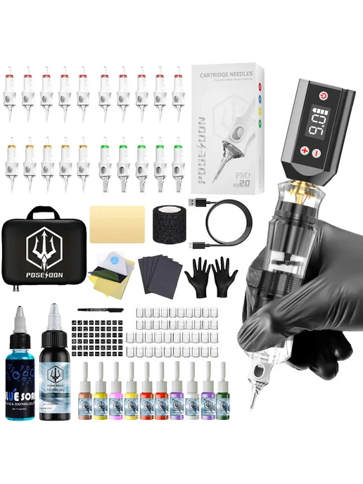 Poseidon Tattoo Machine Kit V6 Tattoo Machine, вариант, фото 2