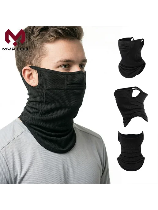 mvptoo Охлаждающая бандана-маска черная XL, черный, фото 2