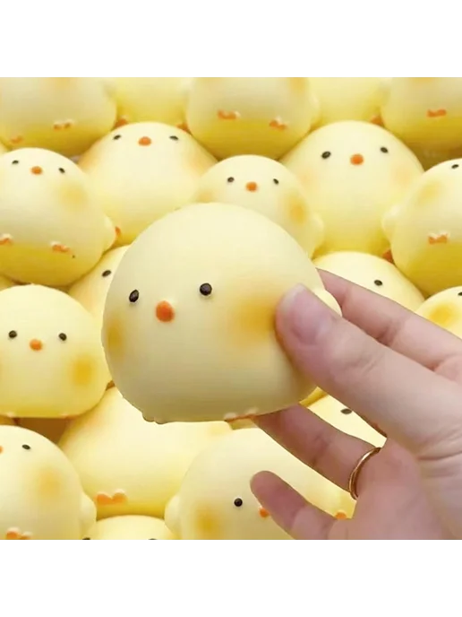Мягкая игрушка-антистресс цыплёнок, вариант, фото 6