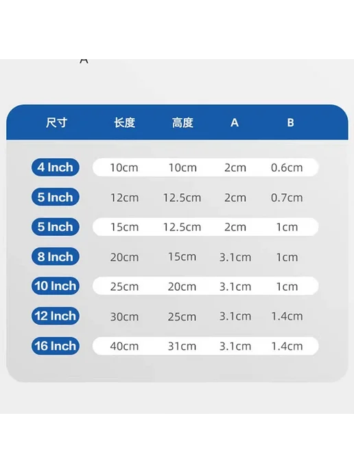 Нет бренда Кронштейны для полок из нержавеющей стали 6pcs, 4 Inch-White, Кронштейн для полки 12, фото 4