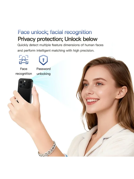 soyes Мини-смартфон XS18Pro С 3,0-дюймовым Дисплеем, 2 ГБ Ро, оранжевый, фото 4
