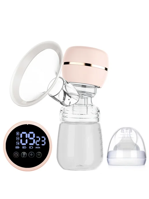 SLAIXIU Молокоотсос электрический Pink, 2 режима, USB, белый, белый
