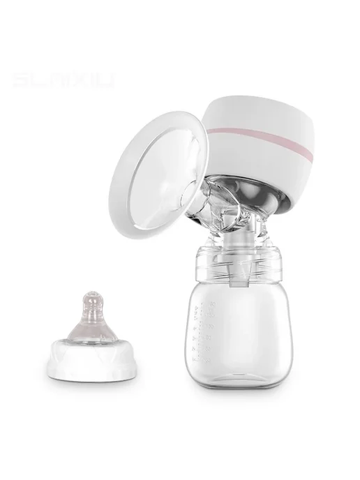 SLAIXIU Молокоотсос электрический Pink, 2 режима, USB, белый, белый, фото 2