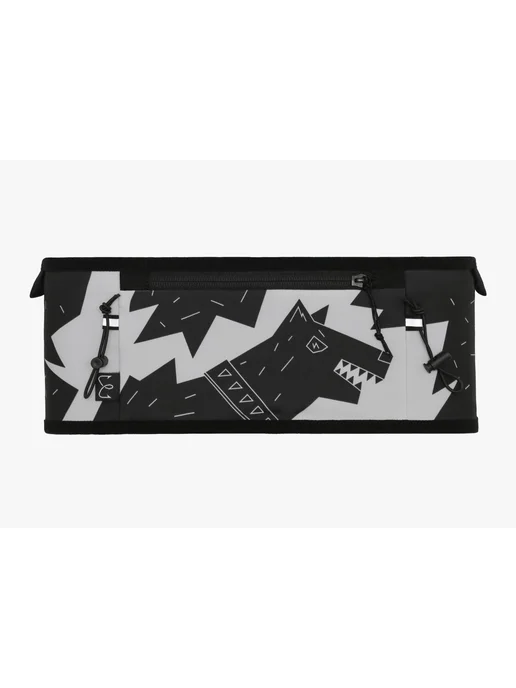 Enklepp Пояс для бега Tiksi Waist Belt 2.0 bad wolf, черный