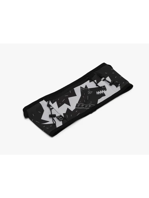 Enklepp Пояс для бега Tiksi Waist Belt 2.0 bad wolf, черный, фото 4