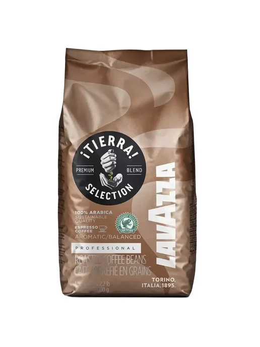 Кофе в зернах Lavazza Tierra Selection 100% Арабика Италия, вариант, фото 2