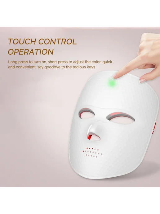 Foreverlily Wireless LED Mask 7 Color 04-400, вариант, фото 5