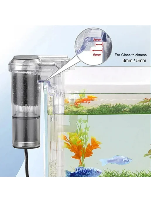 Findixpet Настенный фильтр для аквариумов 250 л ч, 250 л, фото 4
