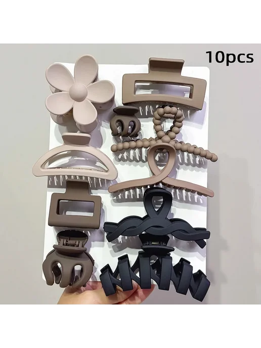 Нет бренда Заколки для волос со стразами для девочек 10pcs-large, 10Pcs-Large