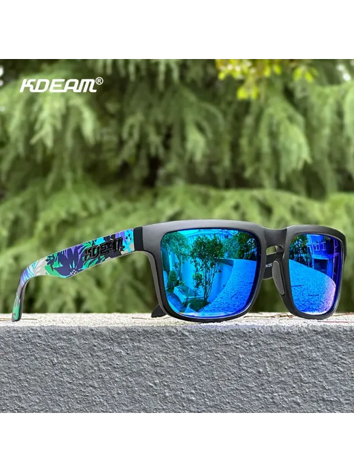 KDEAM КDEAM Солнцезащитные очки квадратные пластиковые polarized U, вариант