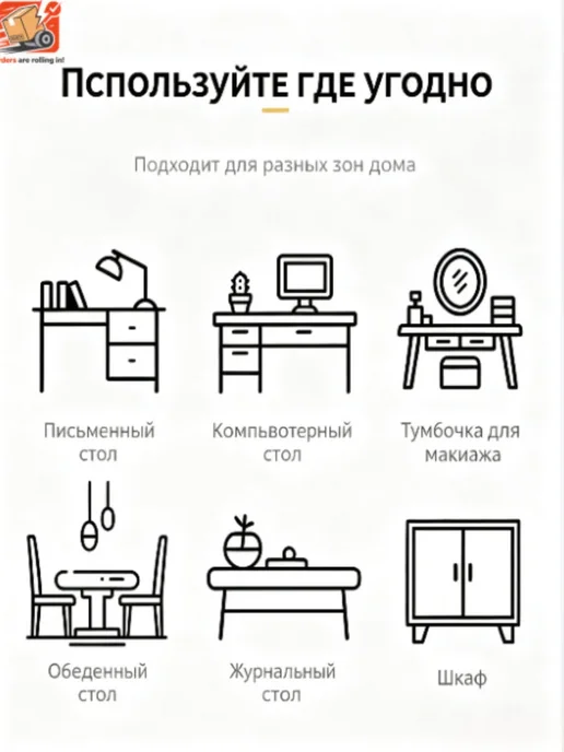 Многофункциональный кожаный коврик для стола 60*30CM, бежевый, фото 4