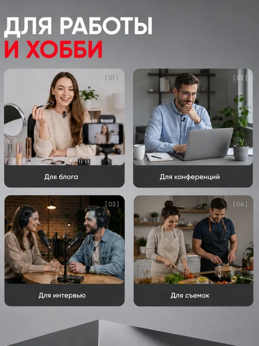 SoniX Микрофоны петличные беспроводные для iPhone и Android 2шт, 2 шт, фото 7